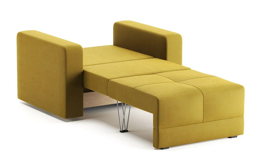 Кресло-кровать Баден Leonardo 09 жёлтый - 6 Кресло-кровать Баден Leonardo 09 жёлтый - 6