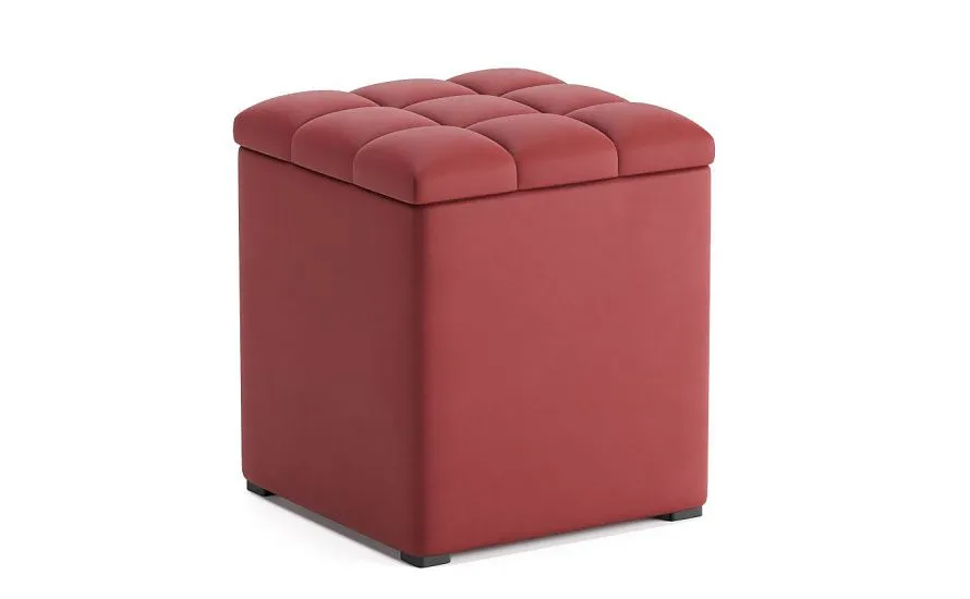 Пуф Оливер Camaro 28 бордовый - 1 Пуф Оливер Camaro 28 бордовый - 1